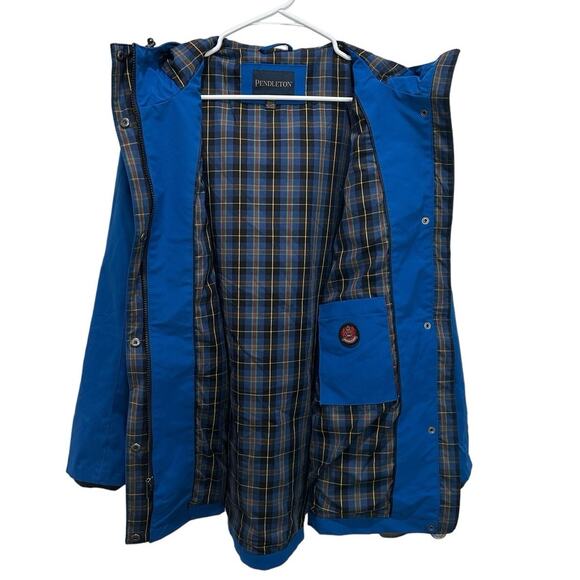 Pendleton Womens Waterproof Breathable Jacket Women’s Size XL Blue Plaid Lined - Picture 6 of 11